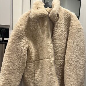 Faux fur Teddy jacket